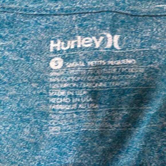 Hurley Heart Teal T-shirt - Picture 3 of 3